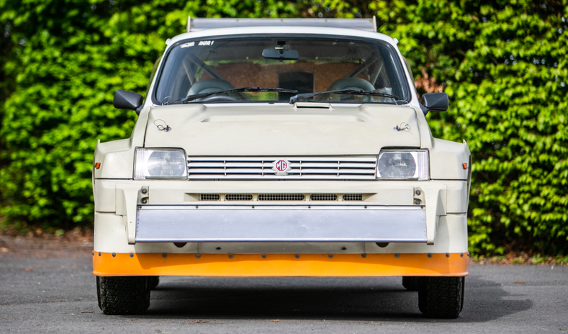 Illustration for article titled A Ridiculously Low-Mileage MG Metro 6R4 Rally Car Is Headed to Auction; Someone Buy This Ugly Thing